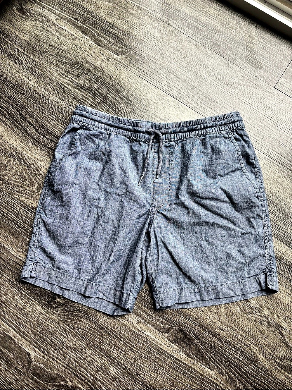 IZOD Saltwater Stretch Chambray Drawstring Shorts